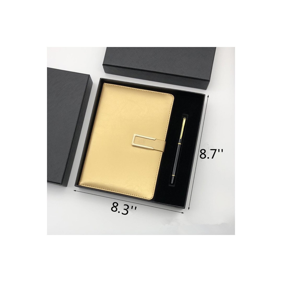 A5 Classic Hardcover Notebook with Pen Holder 5