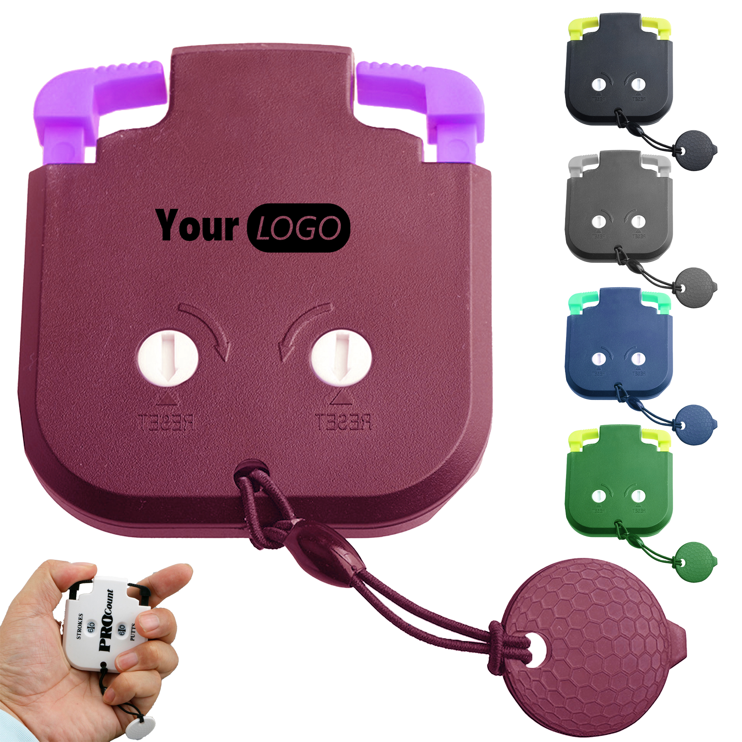 Abs Customizable Golf Score Counter 1