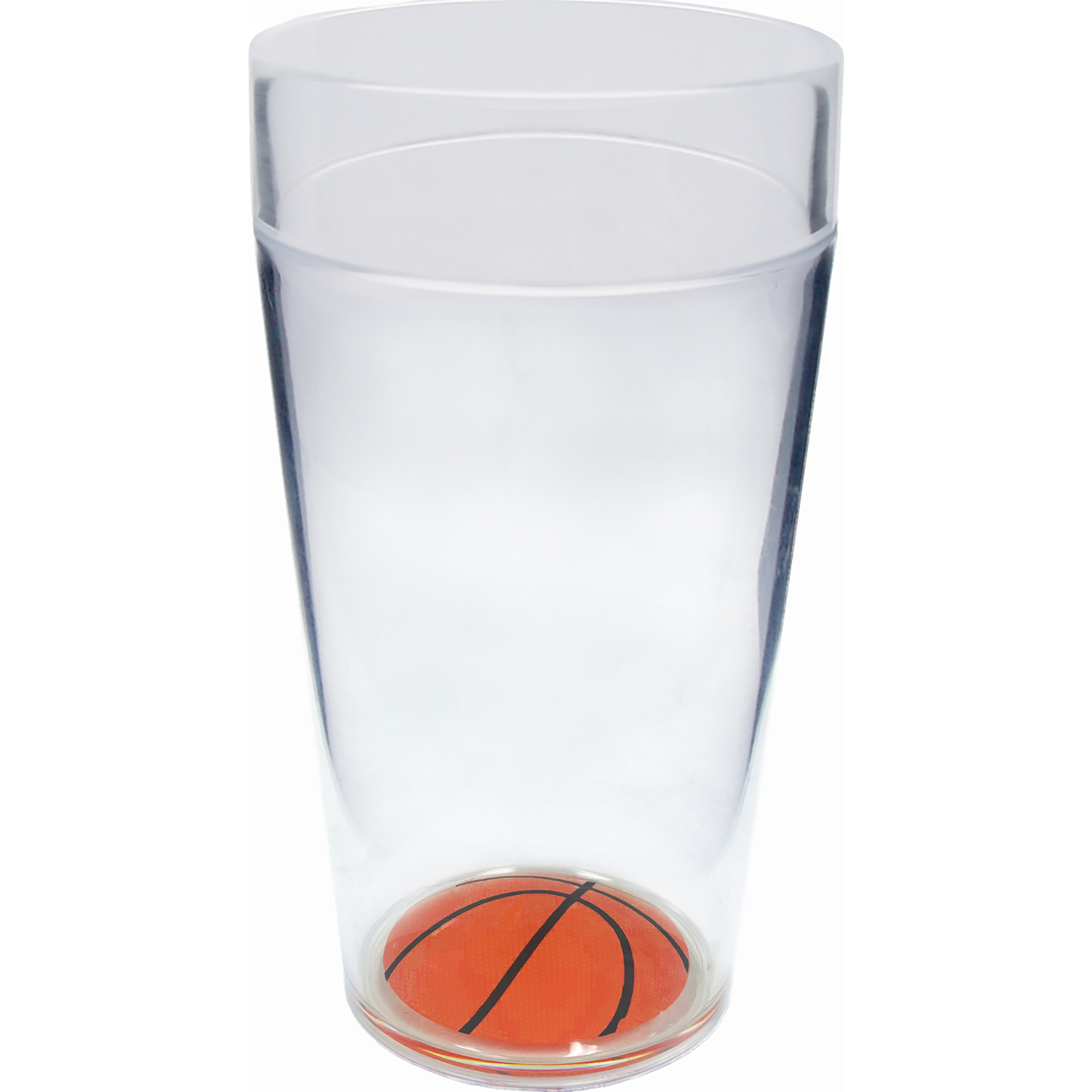 20oz Sports Themed Colored Rim Cup 17