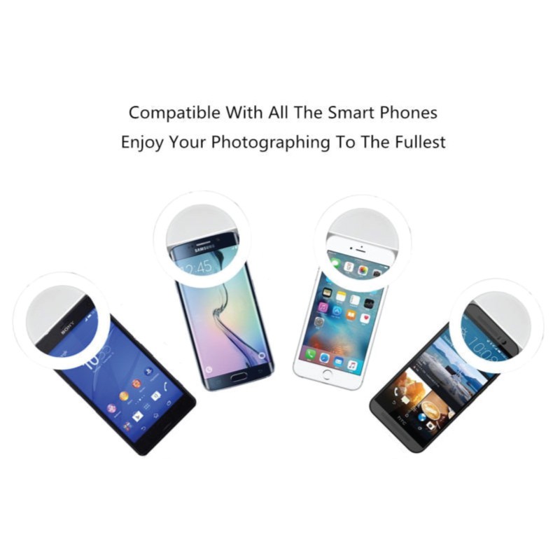 Rechargeable, Adjustable Led Ring Light for Zoom meeting and other video conference 6