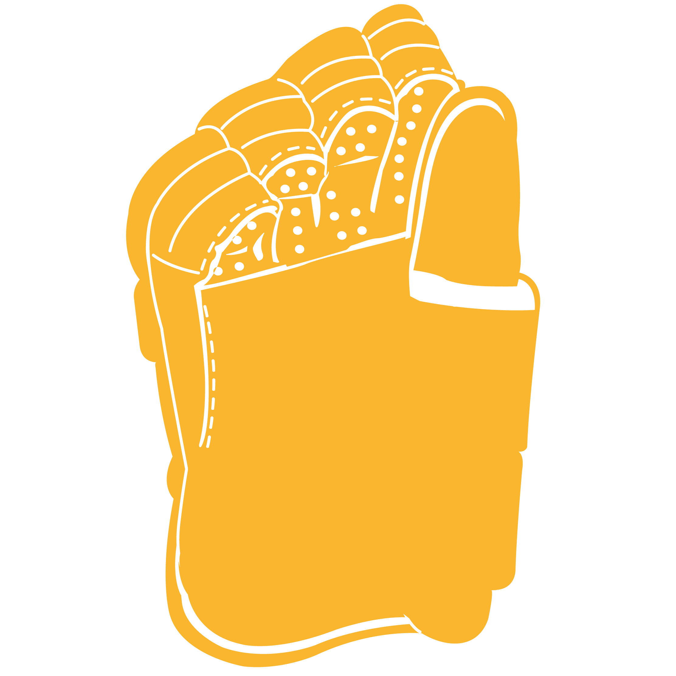 Foam Hockey Glove Hand 18