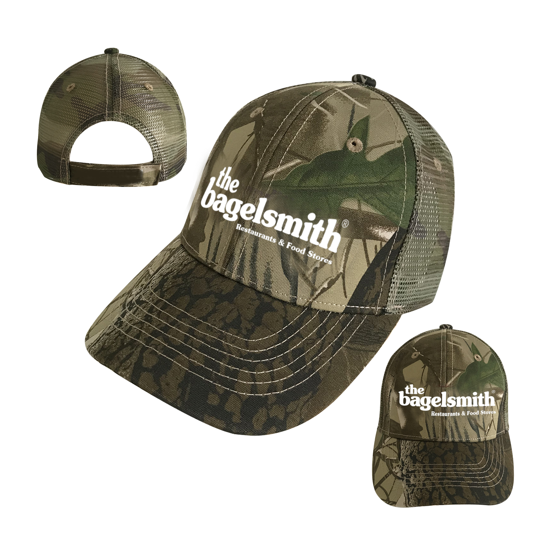 Camouflage Mesh Back Baseball Caps 2