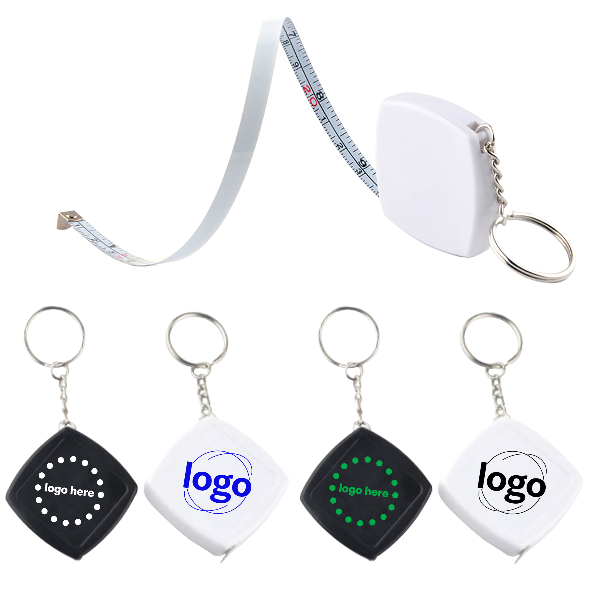 Convenient & Practical Tape Measure Keychain 3