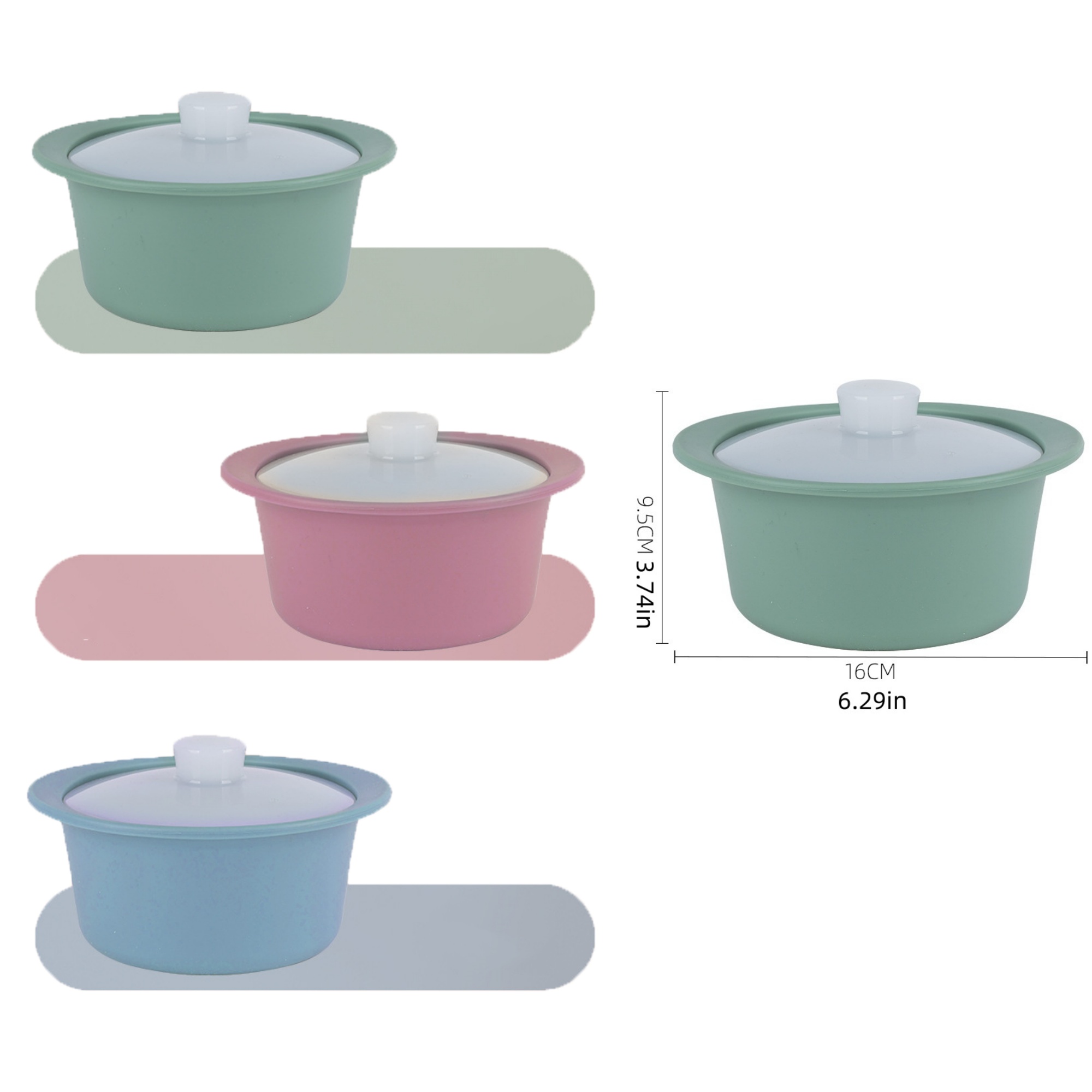 Customized silicone soup pot 2