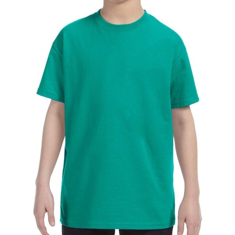Custom Embroidered Youth Basic Cotton T-Shirts 44
