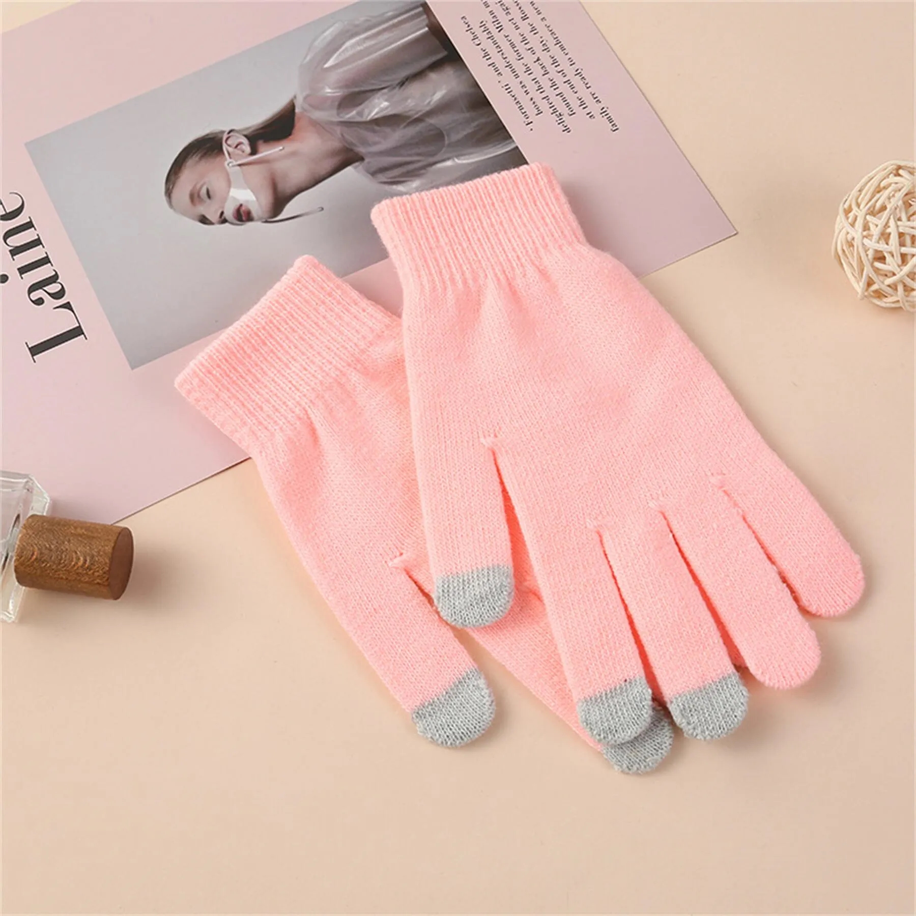 Unisex Thickened Touchscreen Gloves 8