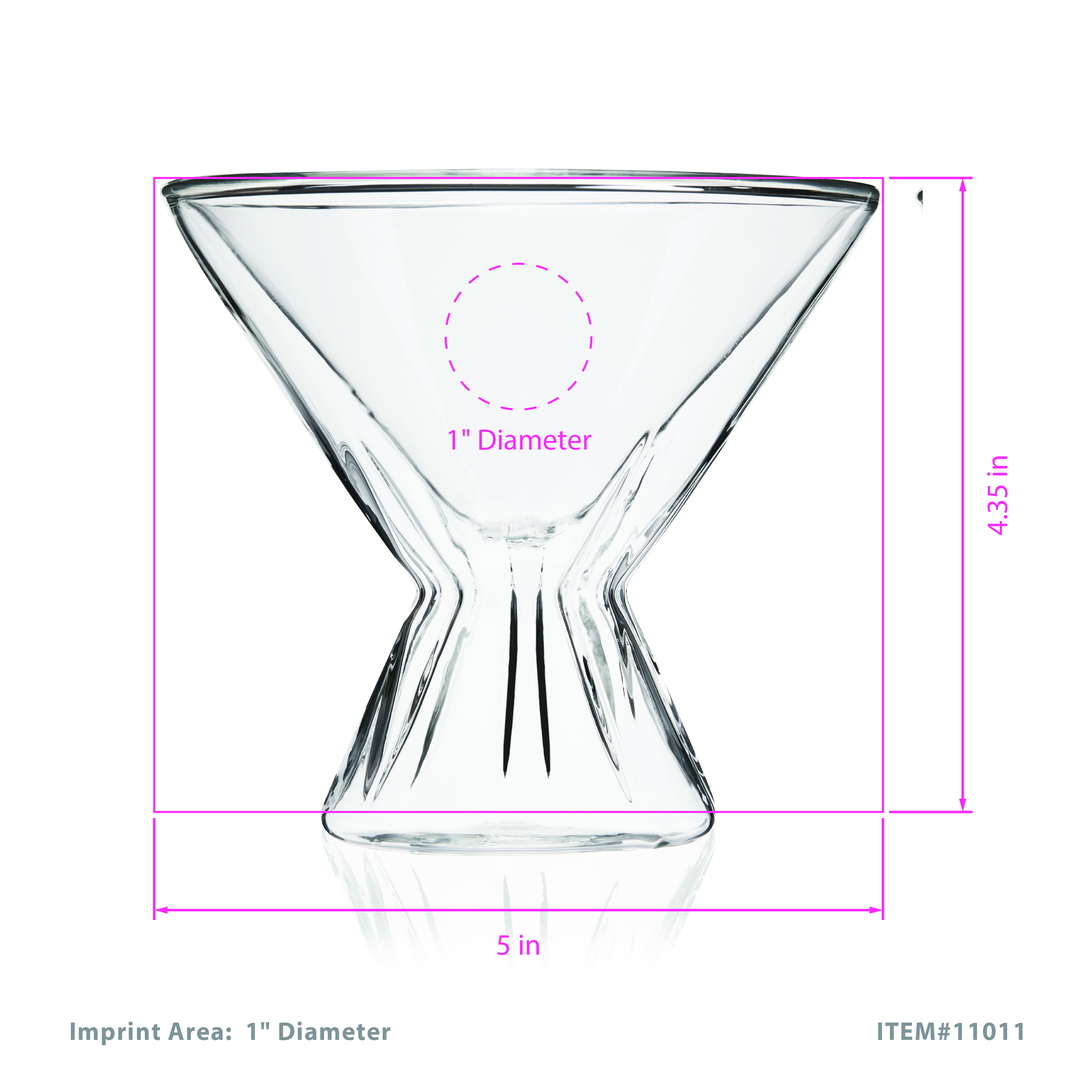 Viski® Double Walled Martini, set of 2 11