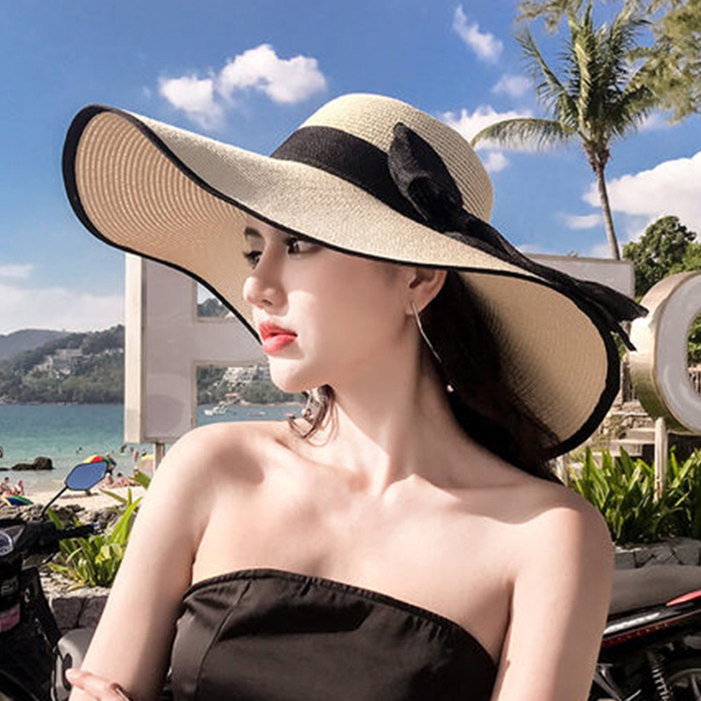 Paper Straw Beach Sun Hat 3