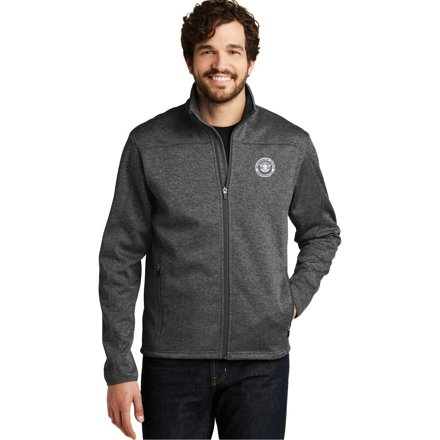 Men's Full Zipper Sweater Fleece Jacket 8.5 Oz 2
