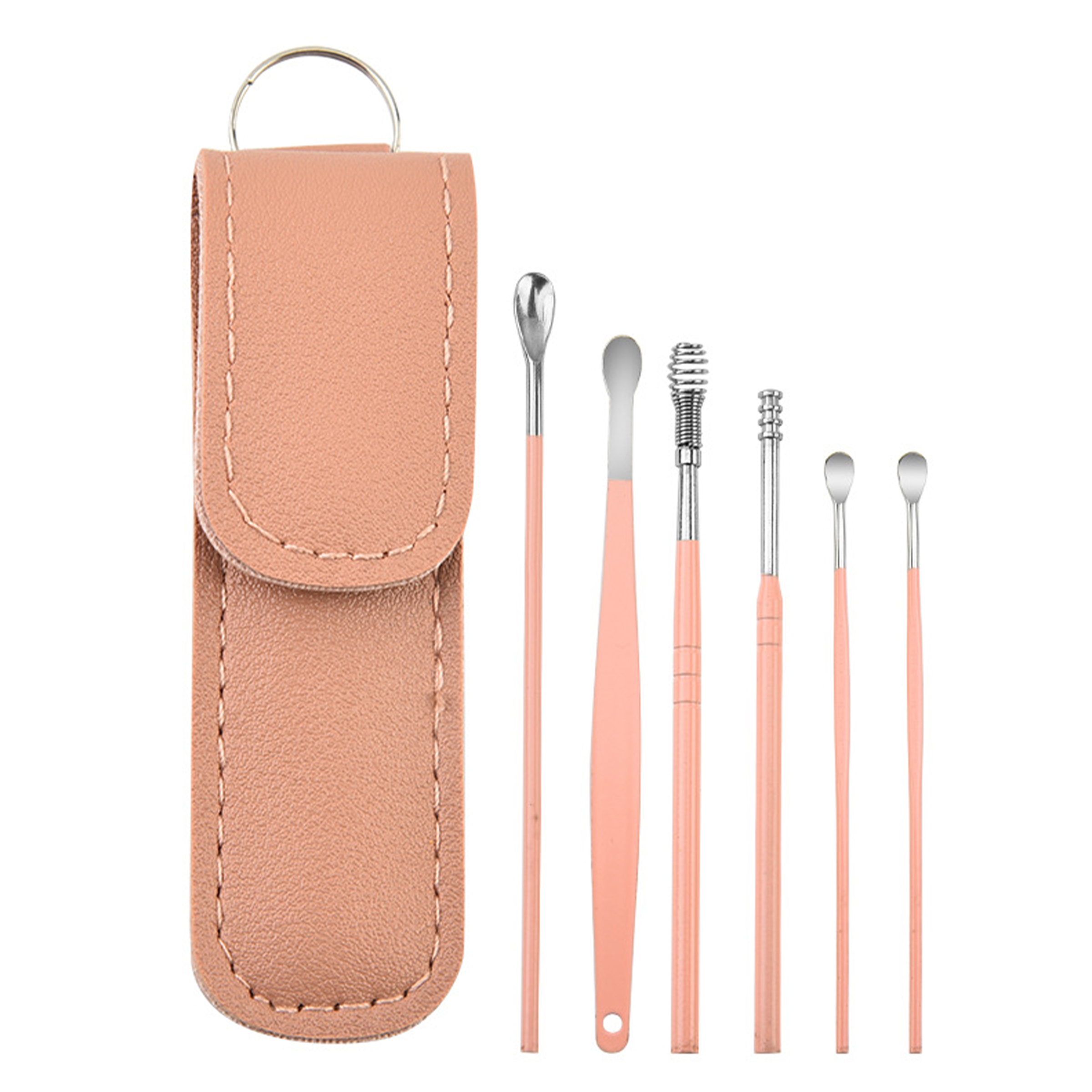 Stainless Steel Portable Ear Cleaning Tool Set 4