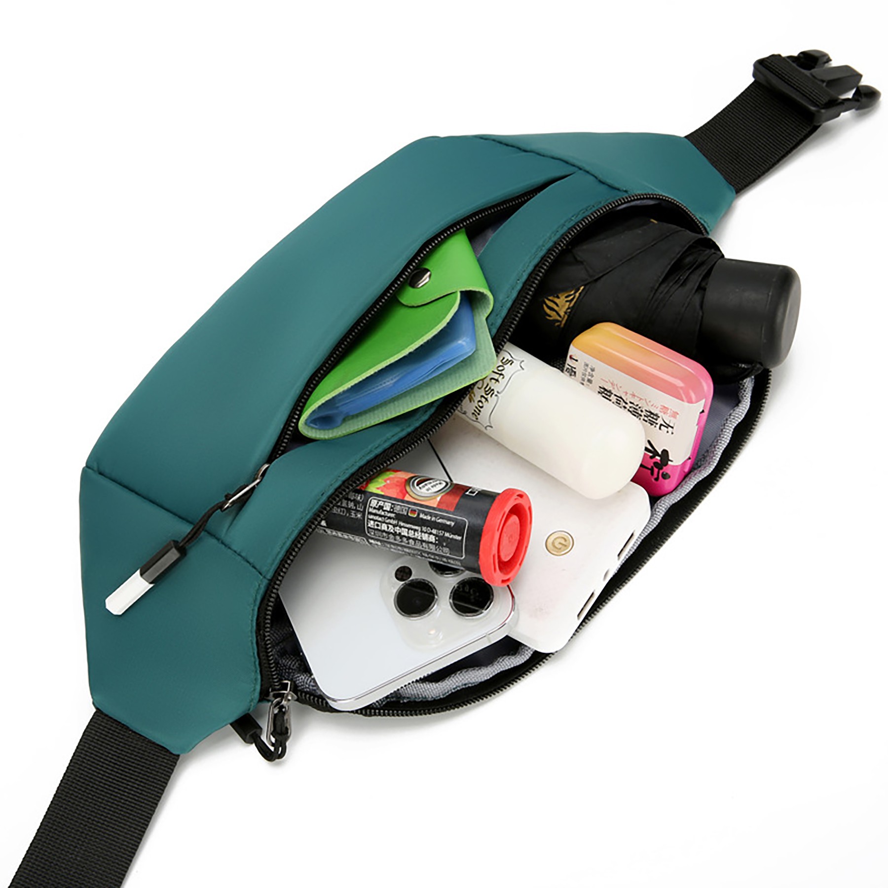 Large Capacity Adjustable Cross Body Fanny Pack 7