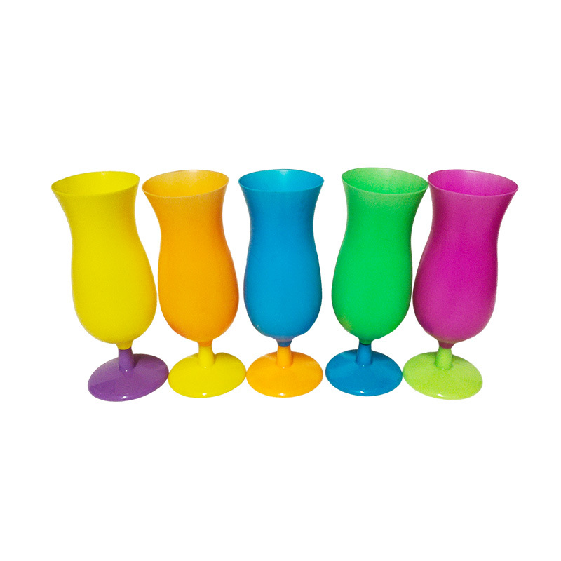 Neon Colored Hurricane Glasses 14Oz 2