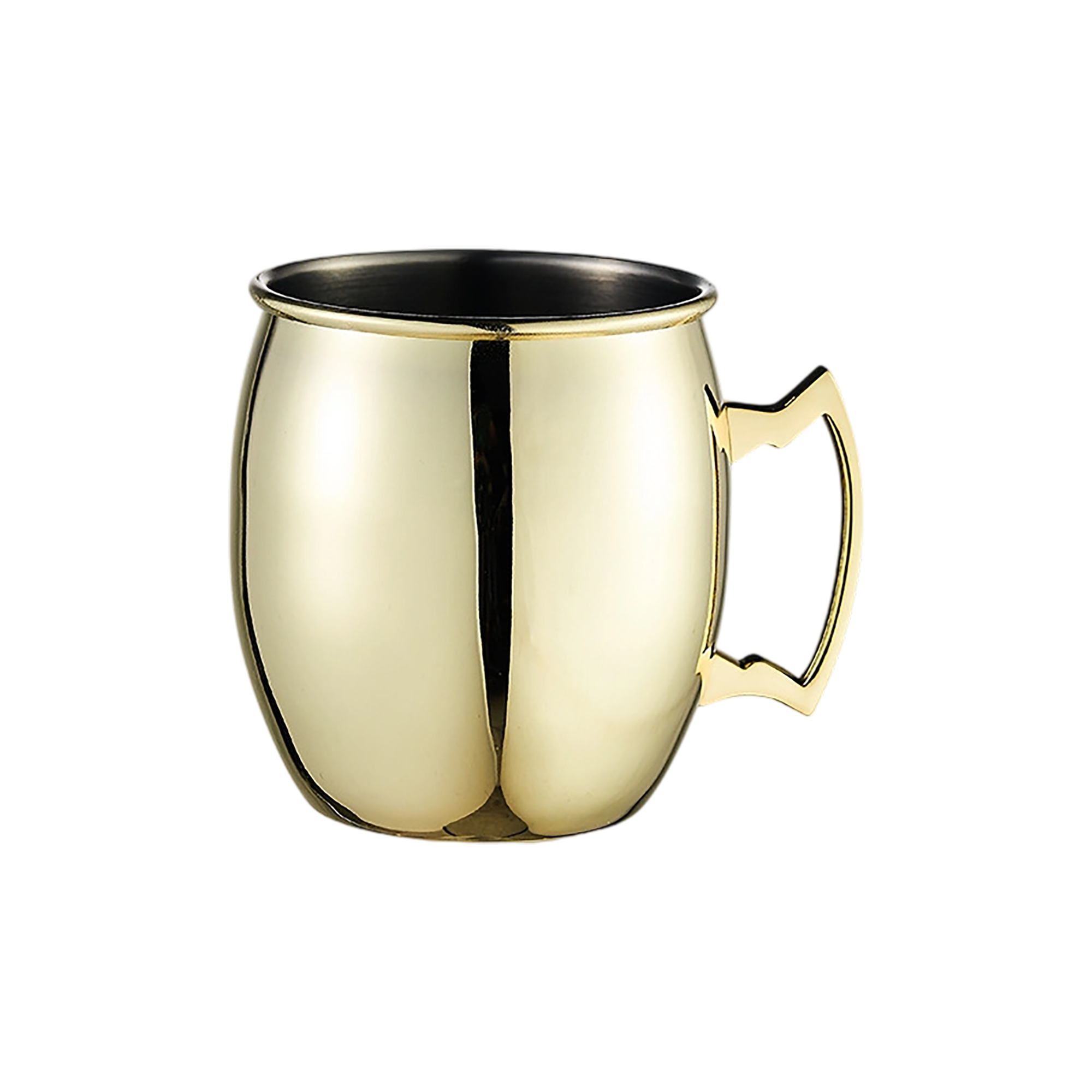 Stainless Steel Barrel Mug Mirror Finish With Handle 16 Ounce Capacity 5