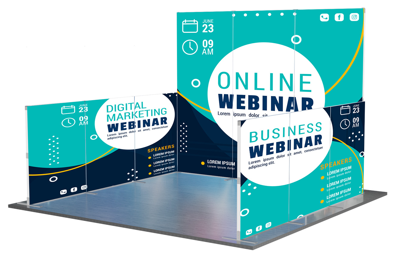 10ft Folding Display - Kit C 1