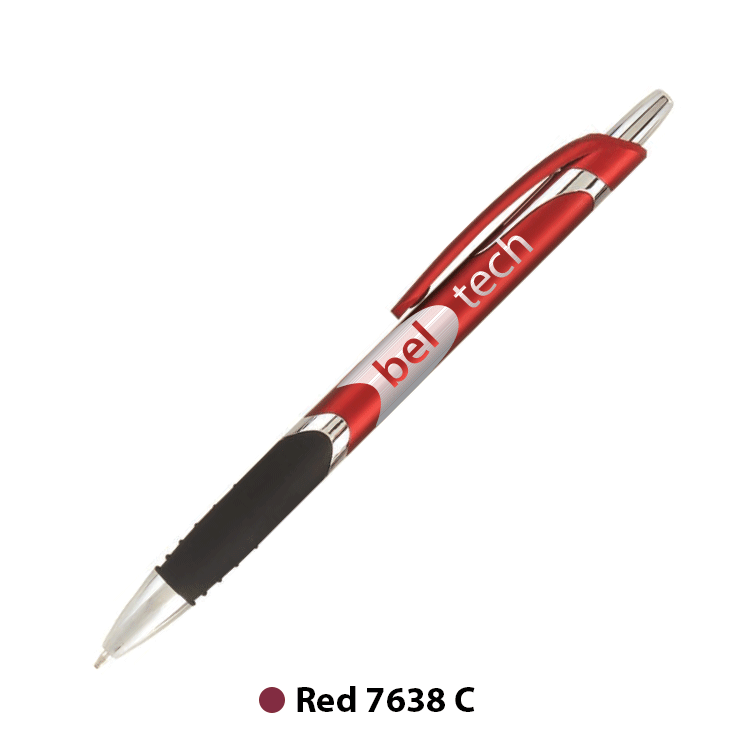 Spectrum Grip Plastic Pen (1 Color Imprint) 10