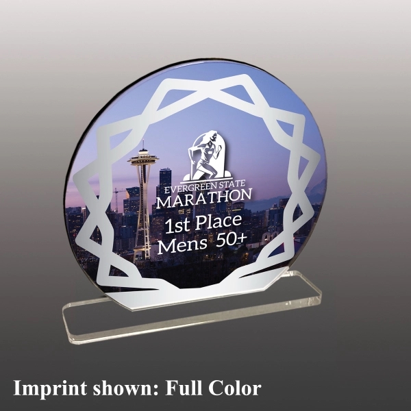 Stock Acrylic Award - Full Color 1
