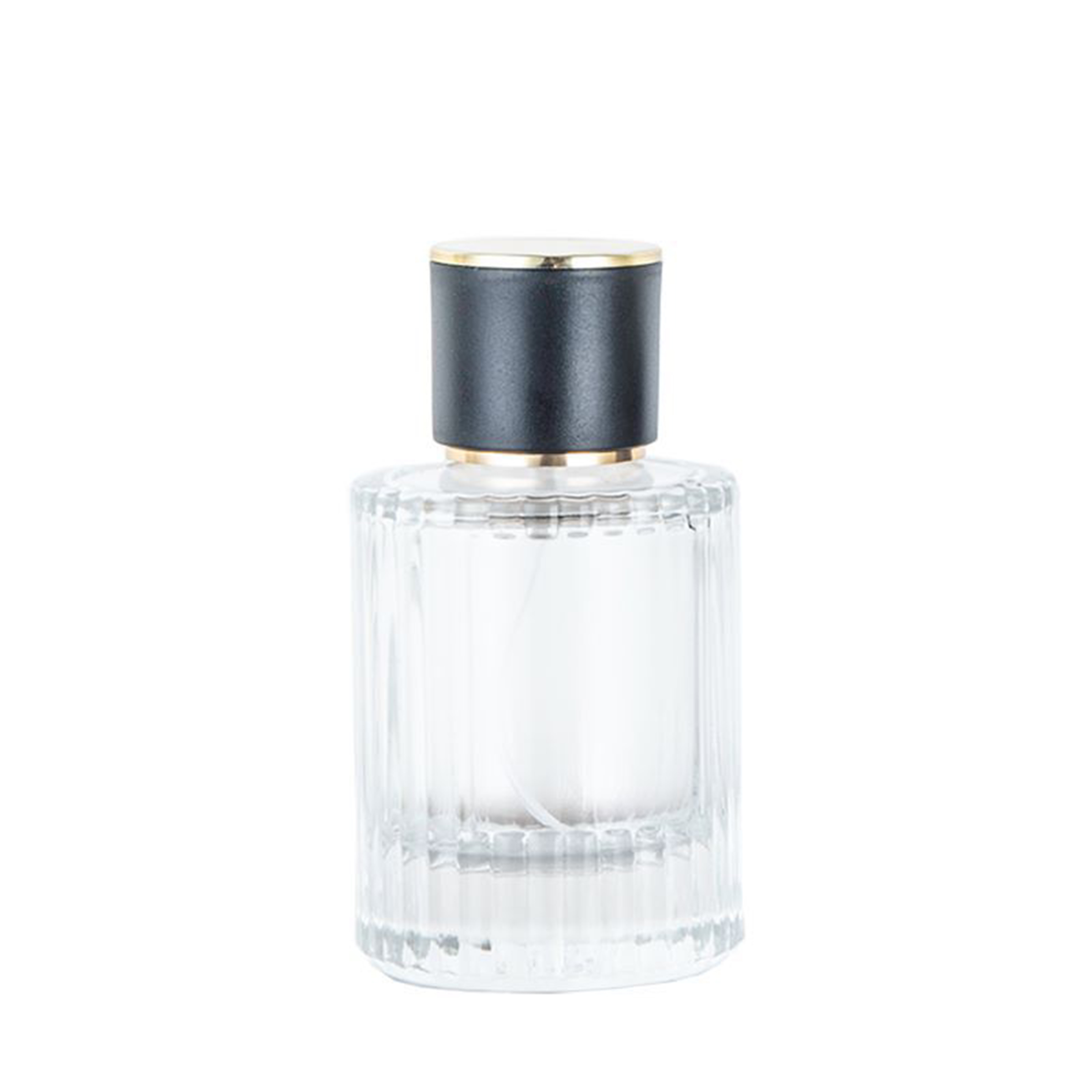 1.7oz Vertical Stripe Glass Perfume Bottle 7
