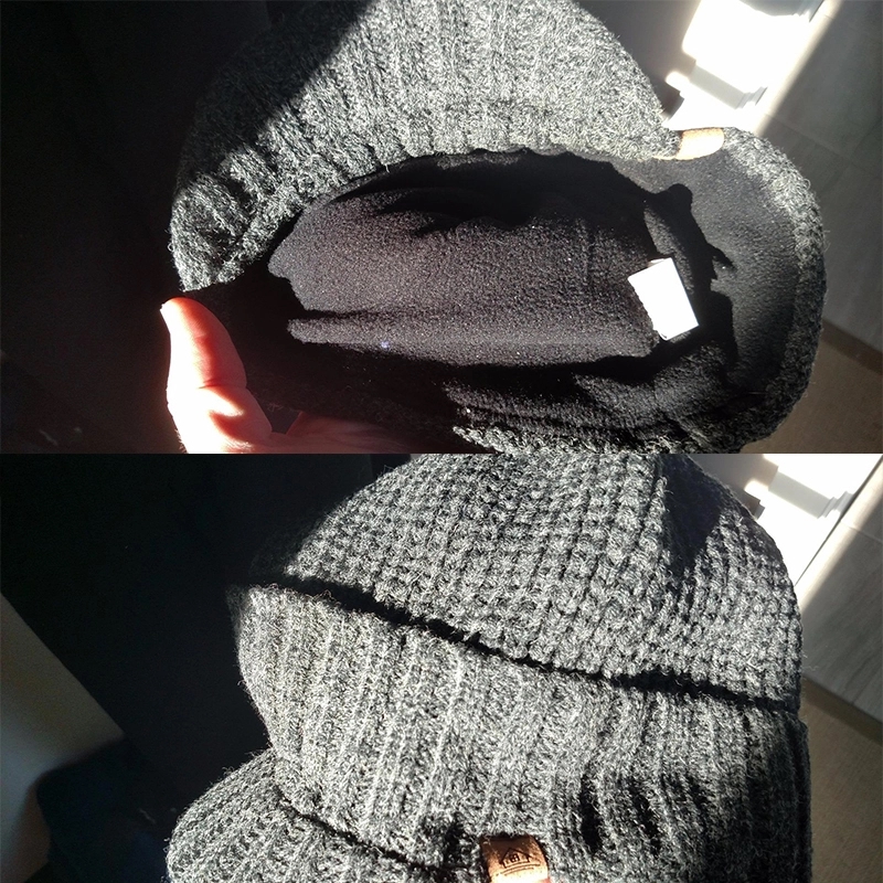 Winter warm heavy knitted beanie 4