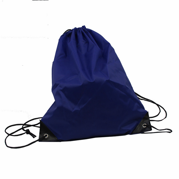 210D Polyester Drawstring Cinch Backpack--11.4"X14" 4