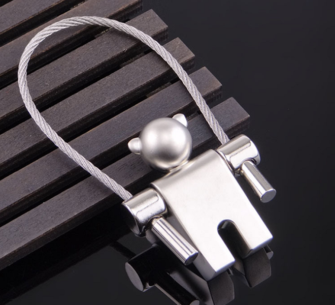 robot keychain 1