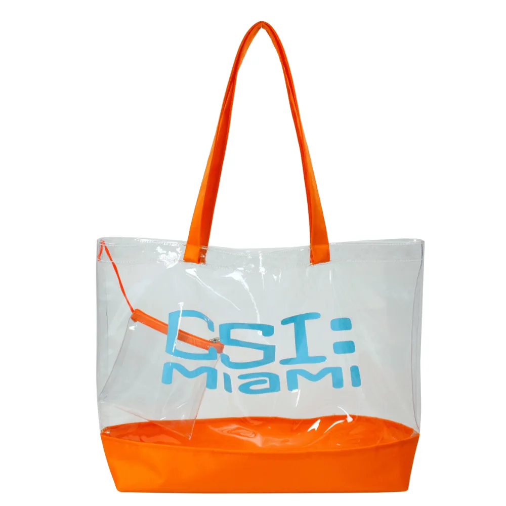 Clear Vinyl Tote Bag 8