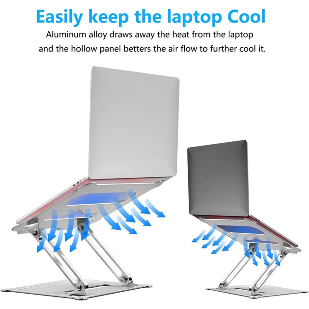 Adjustable Portable Laptop Riser Stand for Desk 5