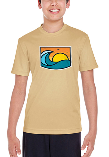 3.8 oz 100% Polyester Interlock with Moisture-Wicking Protection 89