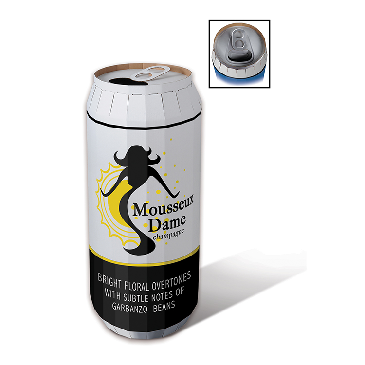 Tall Can Display Corrugated Cardboard 2