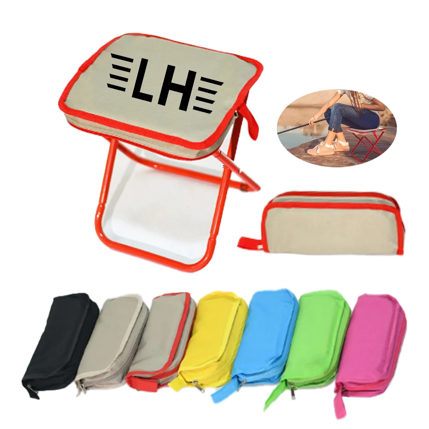 Handbag Folding Stool 1