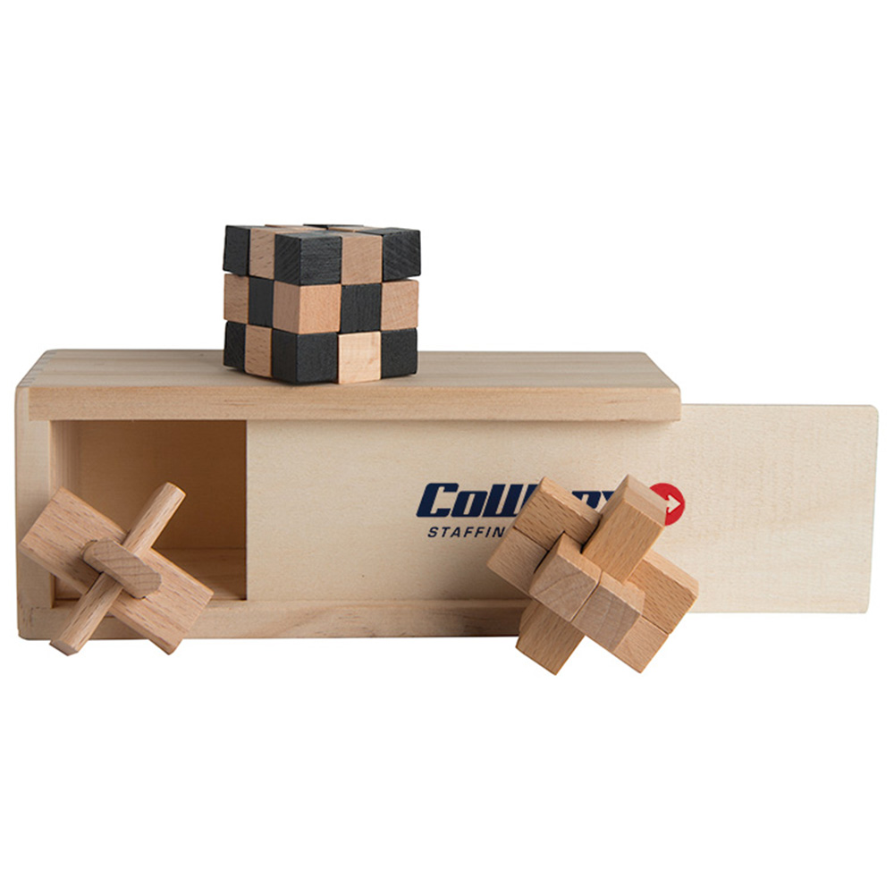 New 3-in-1 Wooden Puzzle Boxed Set 2