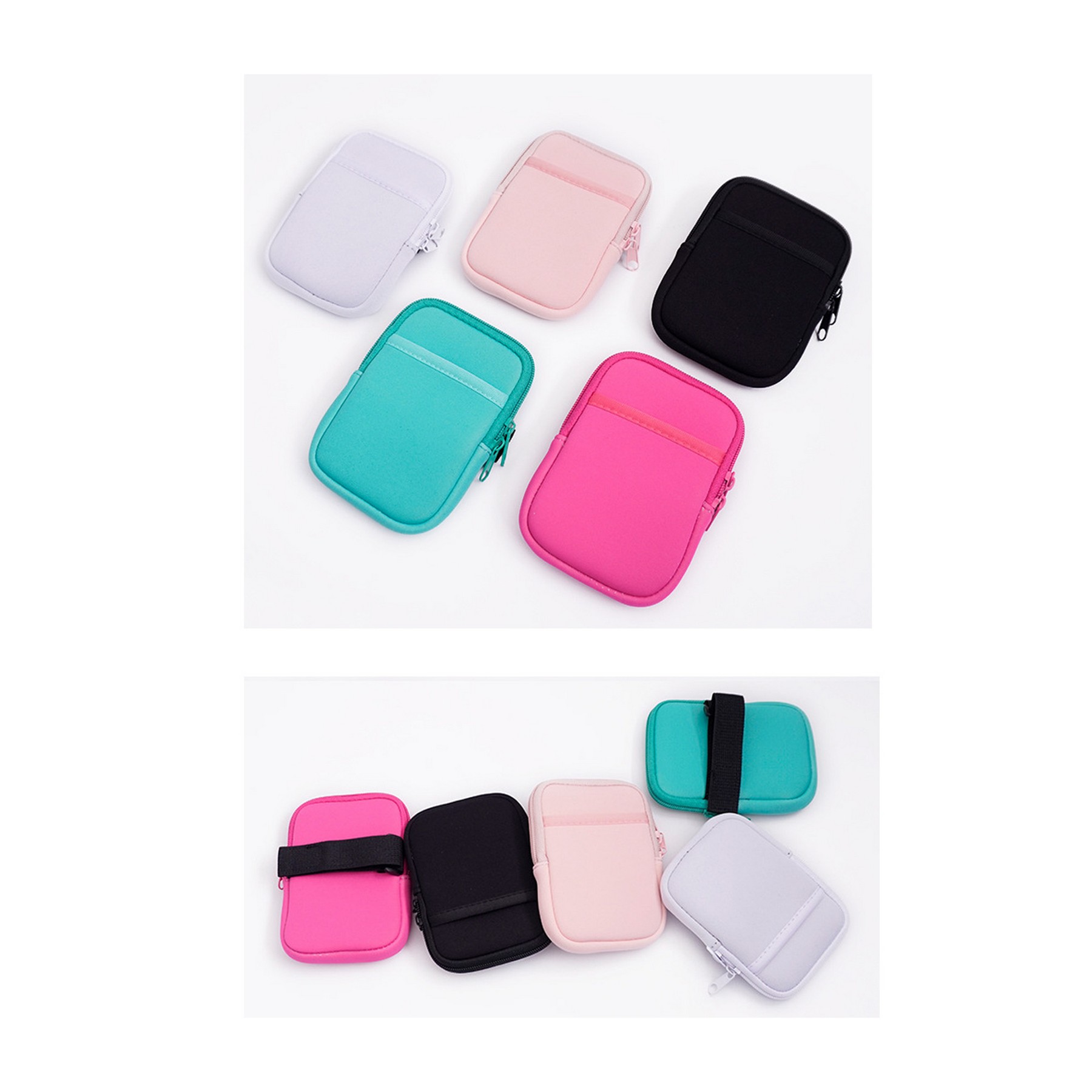 Double Pocket Neoprene Sleeve Of 40oz Tumblers 4