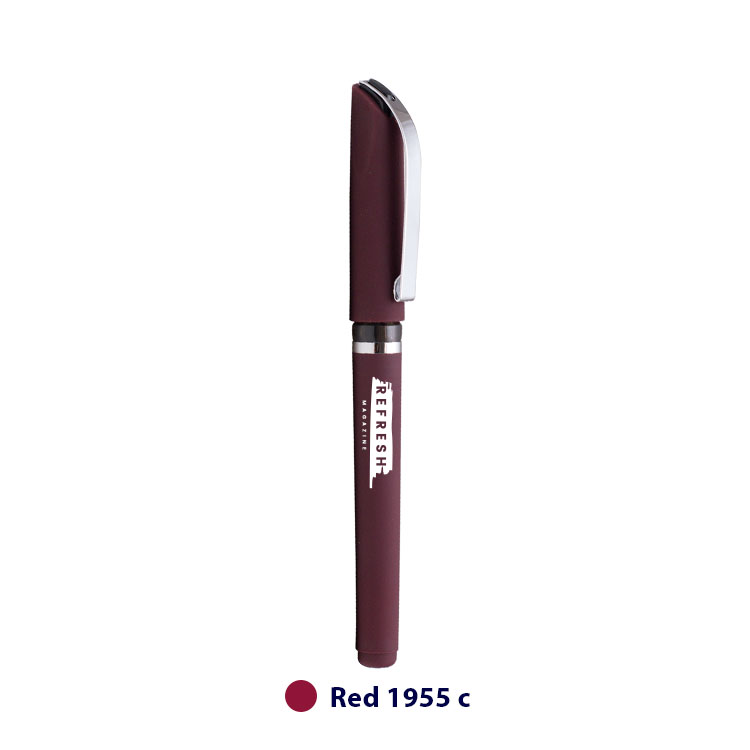 Slate Softy Gel Pen (1 Color Imprint) 6