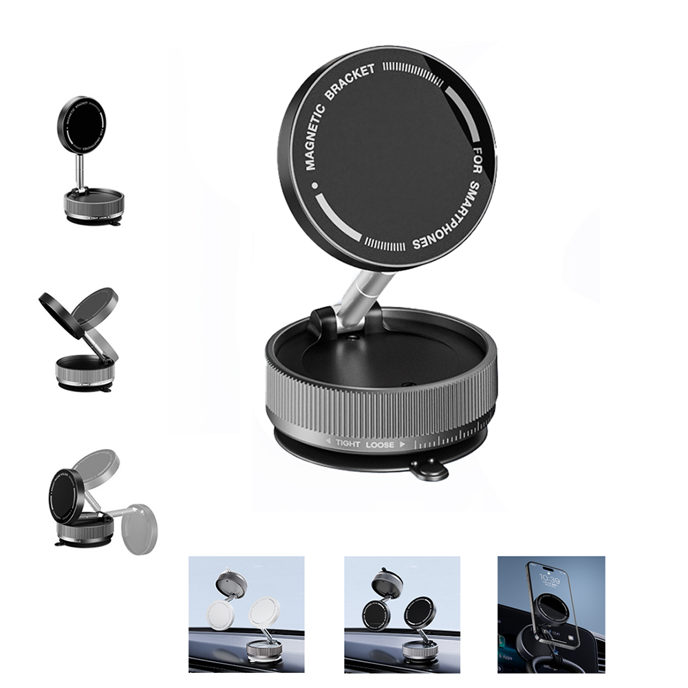 Magnetic Vacuum Car Phone Holder 6
