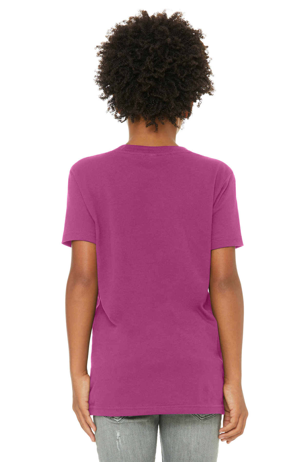 BELLA+CANVAS Youth Jersey Short Sleeve Tee. BC3001Y 92