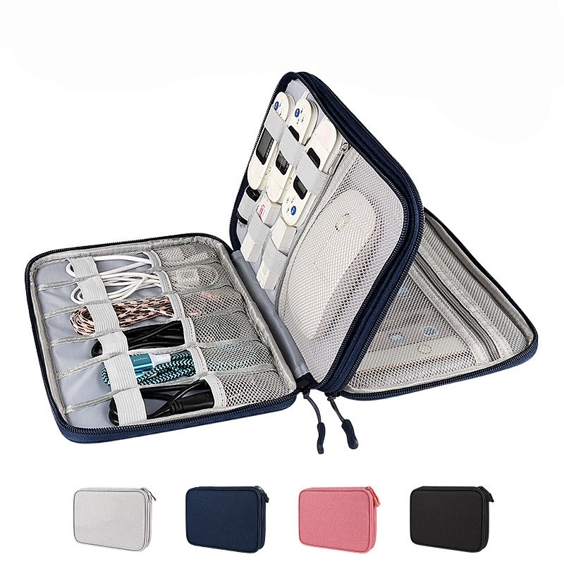Full Color Waterproof Data Cable Storage Bag 5