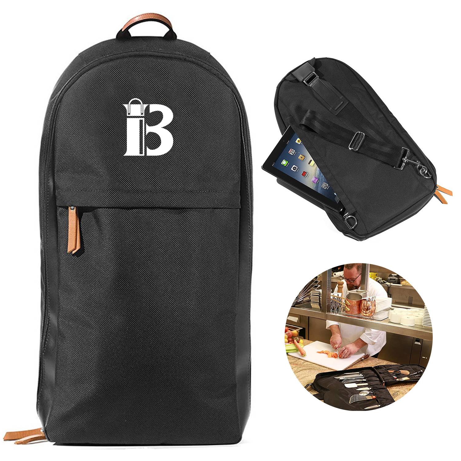 Polyester Outdoor cooking utensils BBQ storage bag 4