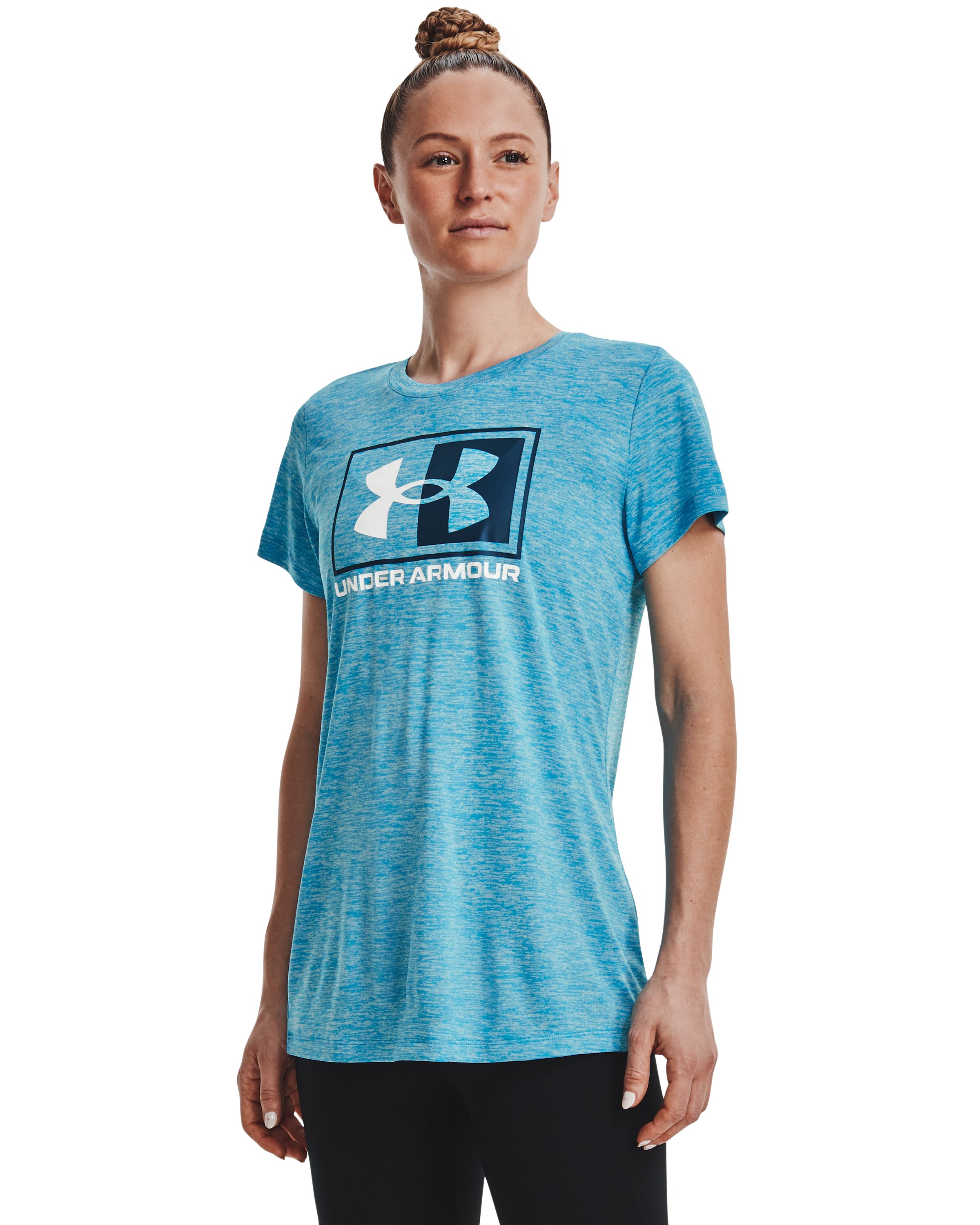 UA Tech Twist Box Women's Short Sleeve 5
