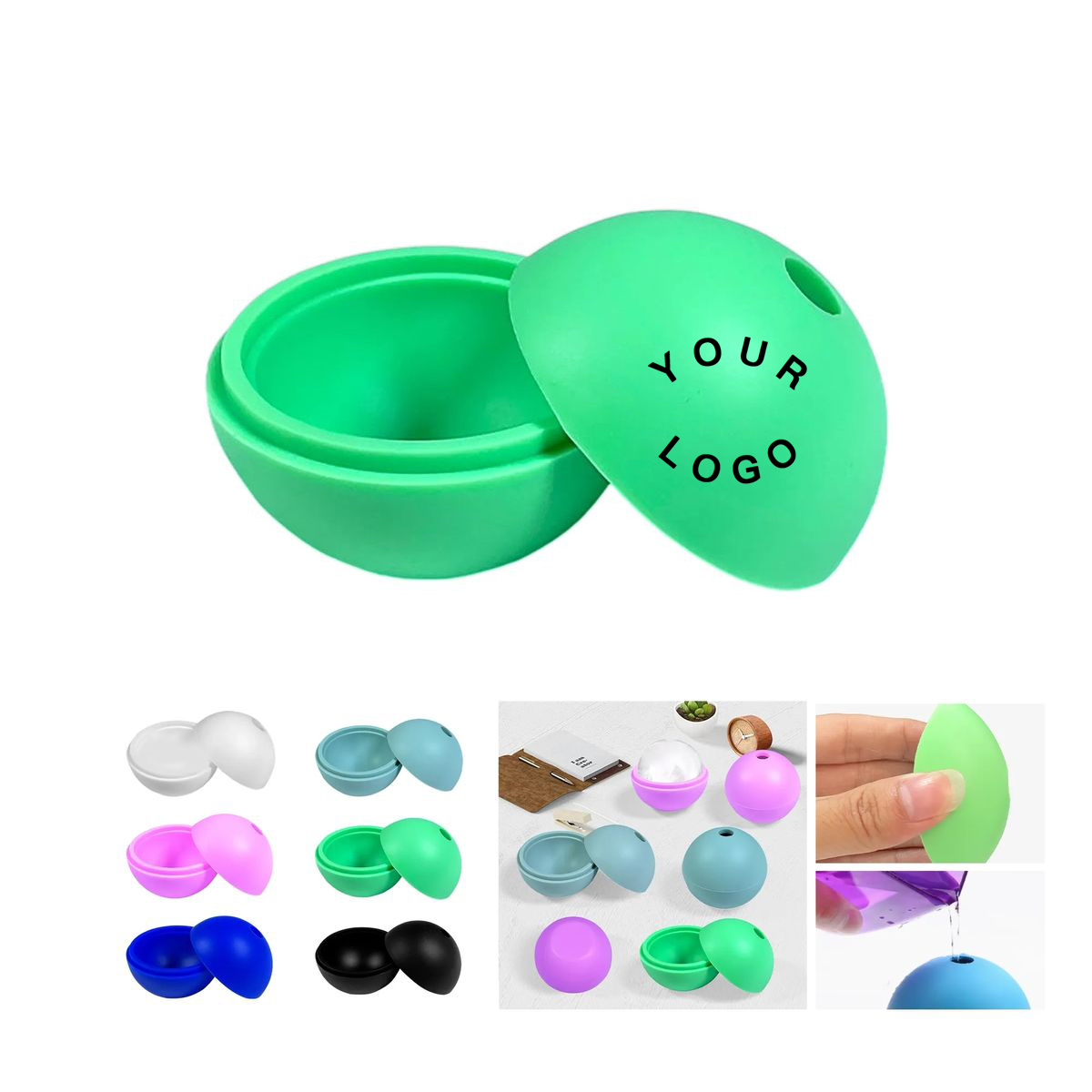Reusable Ice Ball Mold for Cocktails and Whiskey 1