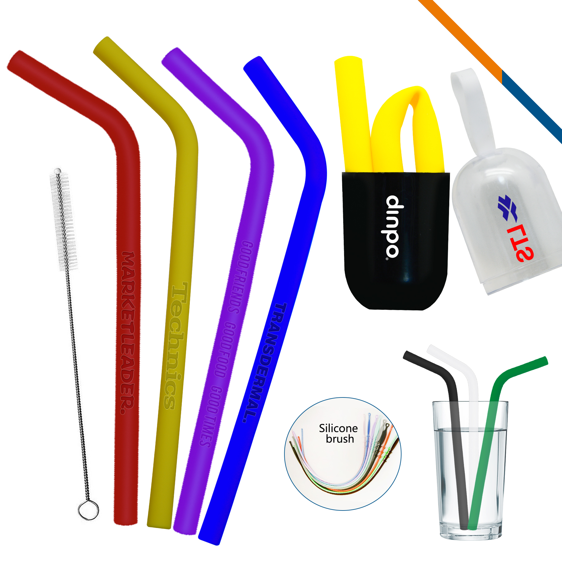 Aurora Silicone Straw 3