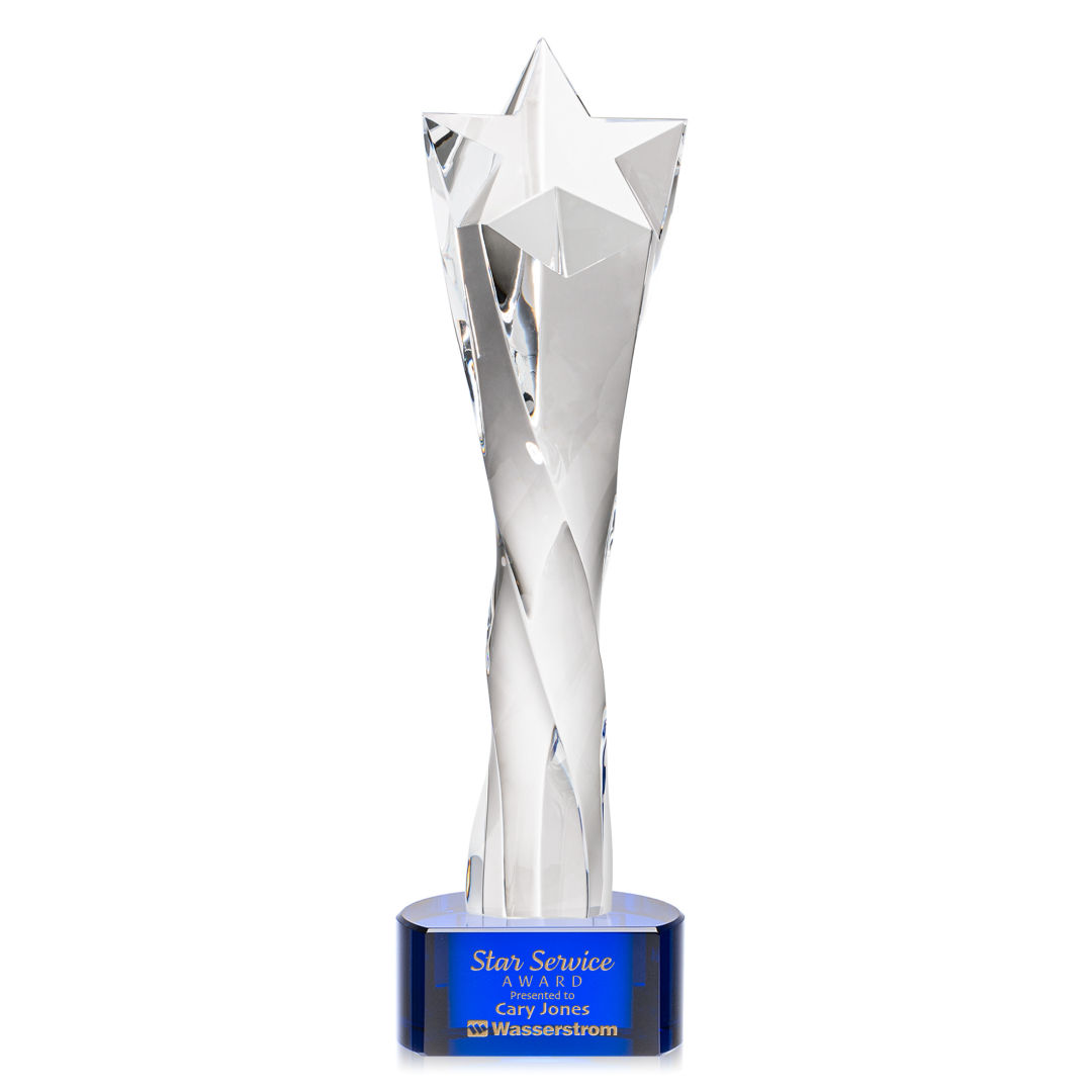 Arlington Star Award on Paragon Base - Blue 7