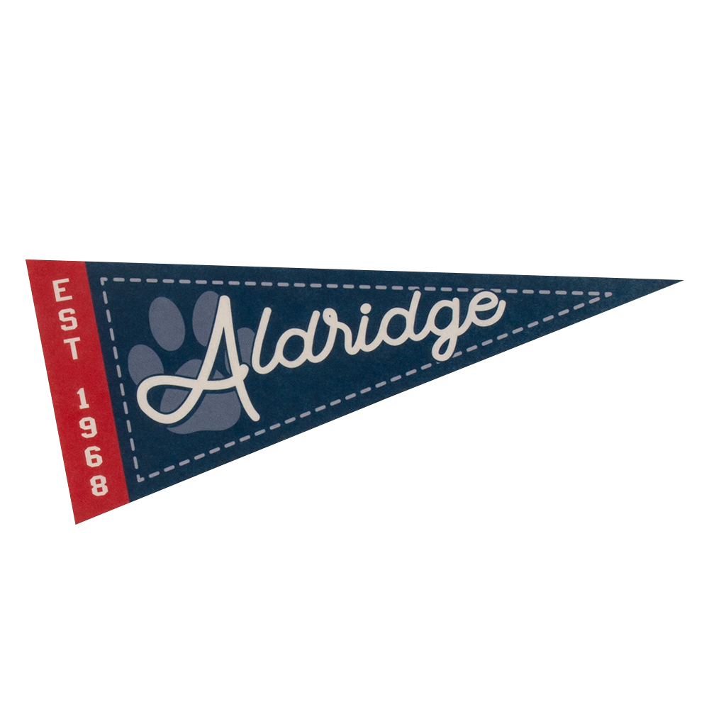 5" x 12" Full Color Felt Pennant, No Strip 4