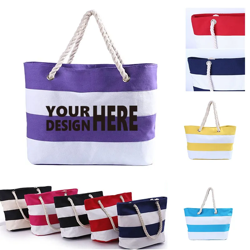 Cotton Canvas Tote Bag, custom tote bag with logo imprint 2
