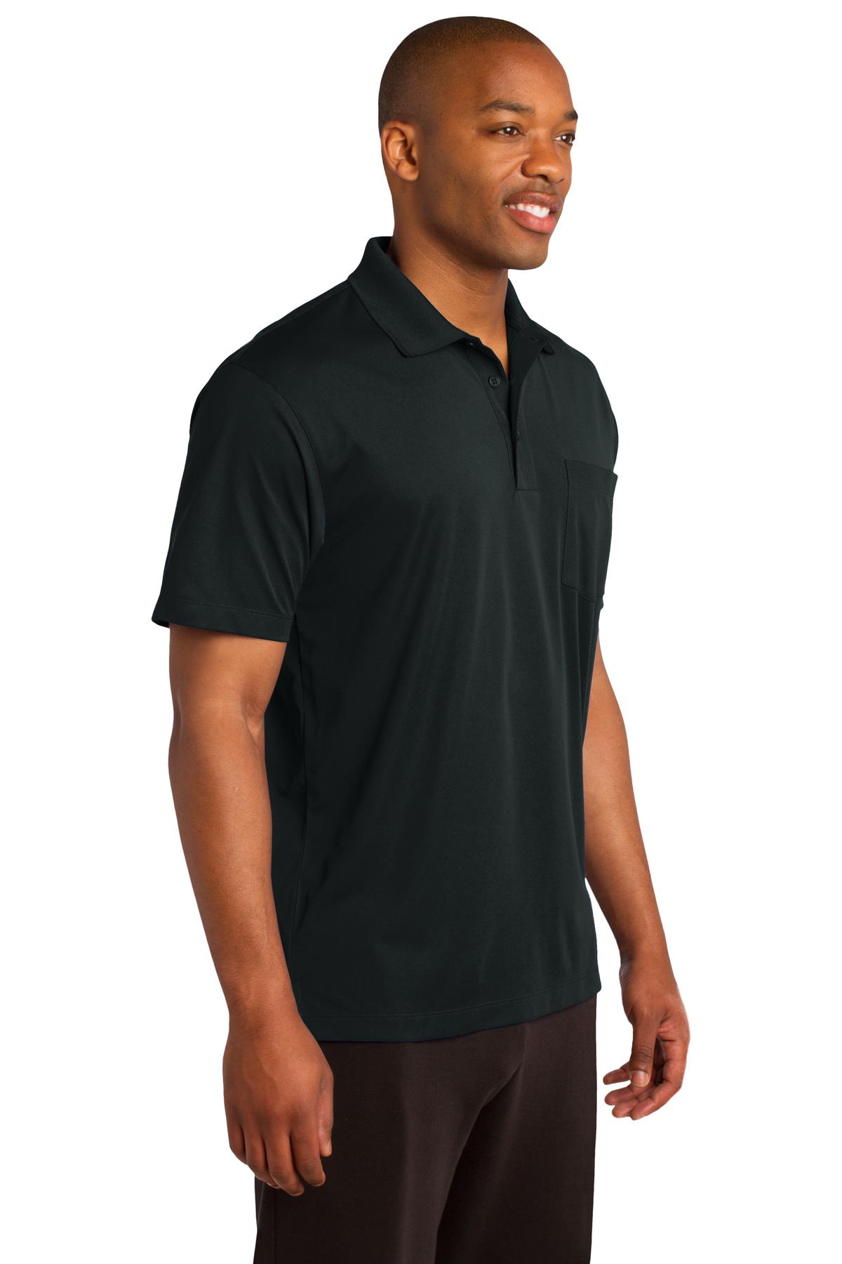 Micropique Sport-Wick Pocket Polo