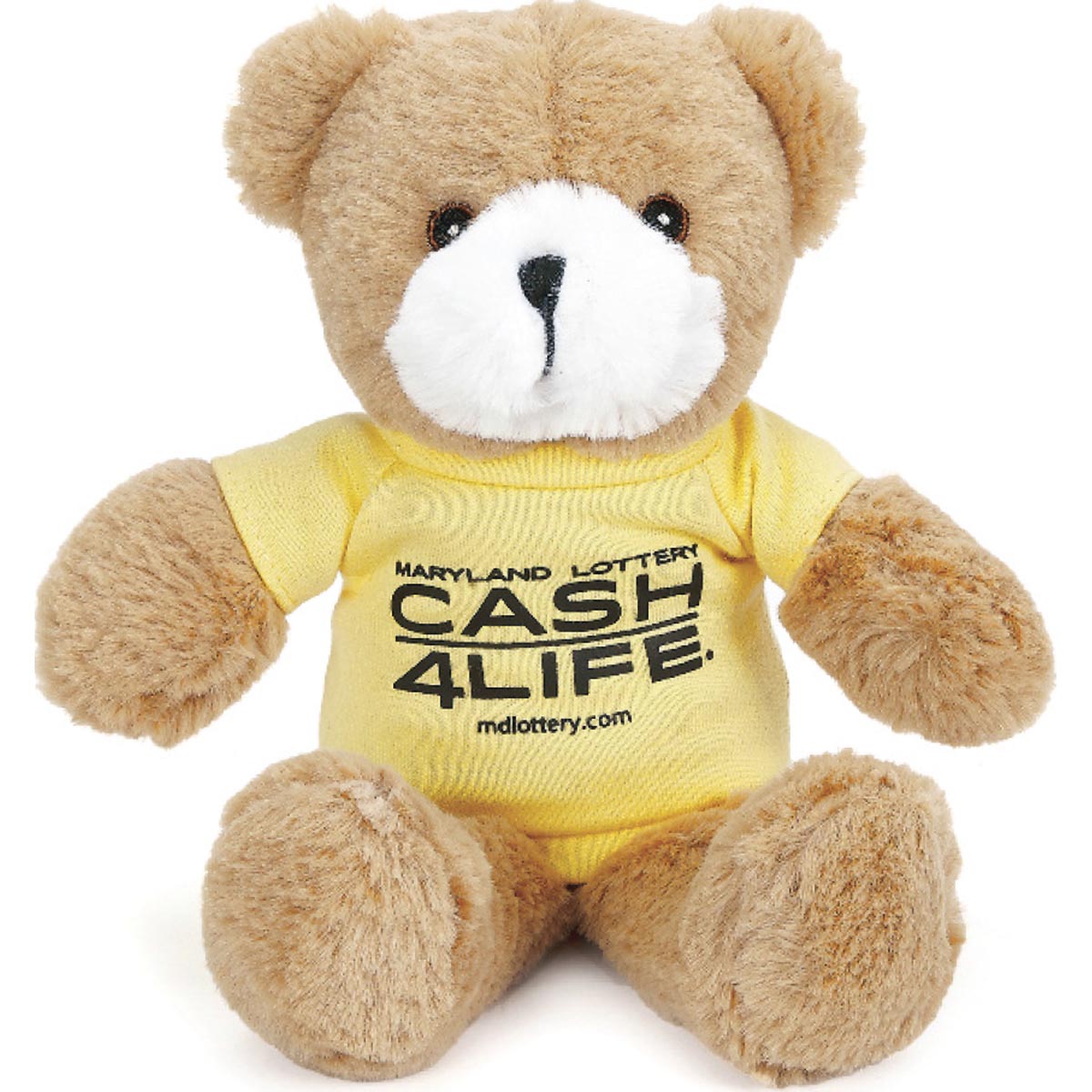 9" Cuddle Plush Friend- Gold Bear 2