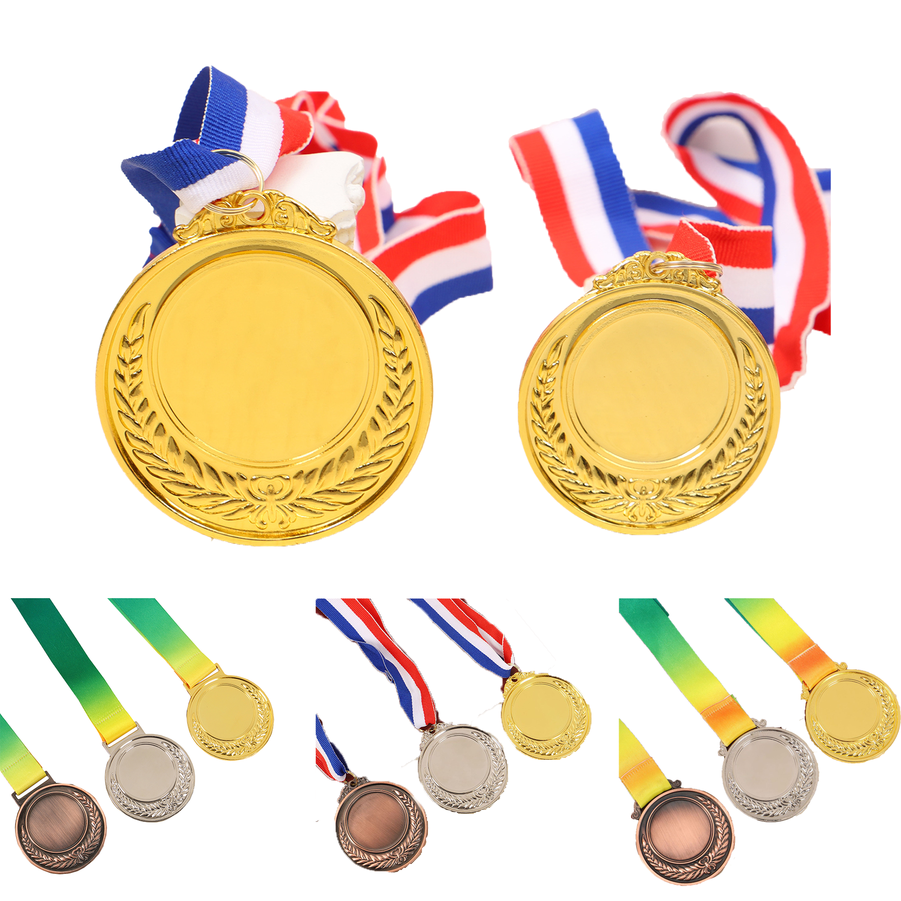 Gold Silver Bronze Award Medals 2