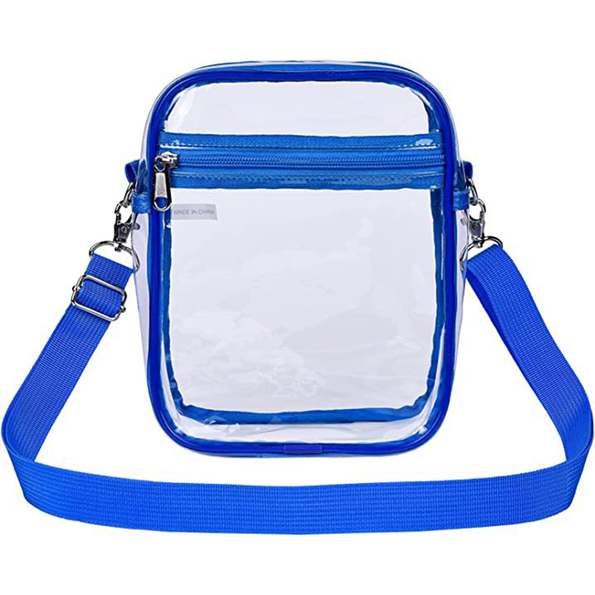 Stadium Approved Clear Transparent PVC Crossbody Bag 1