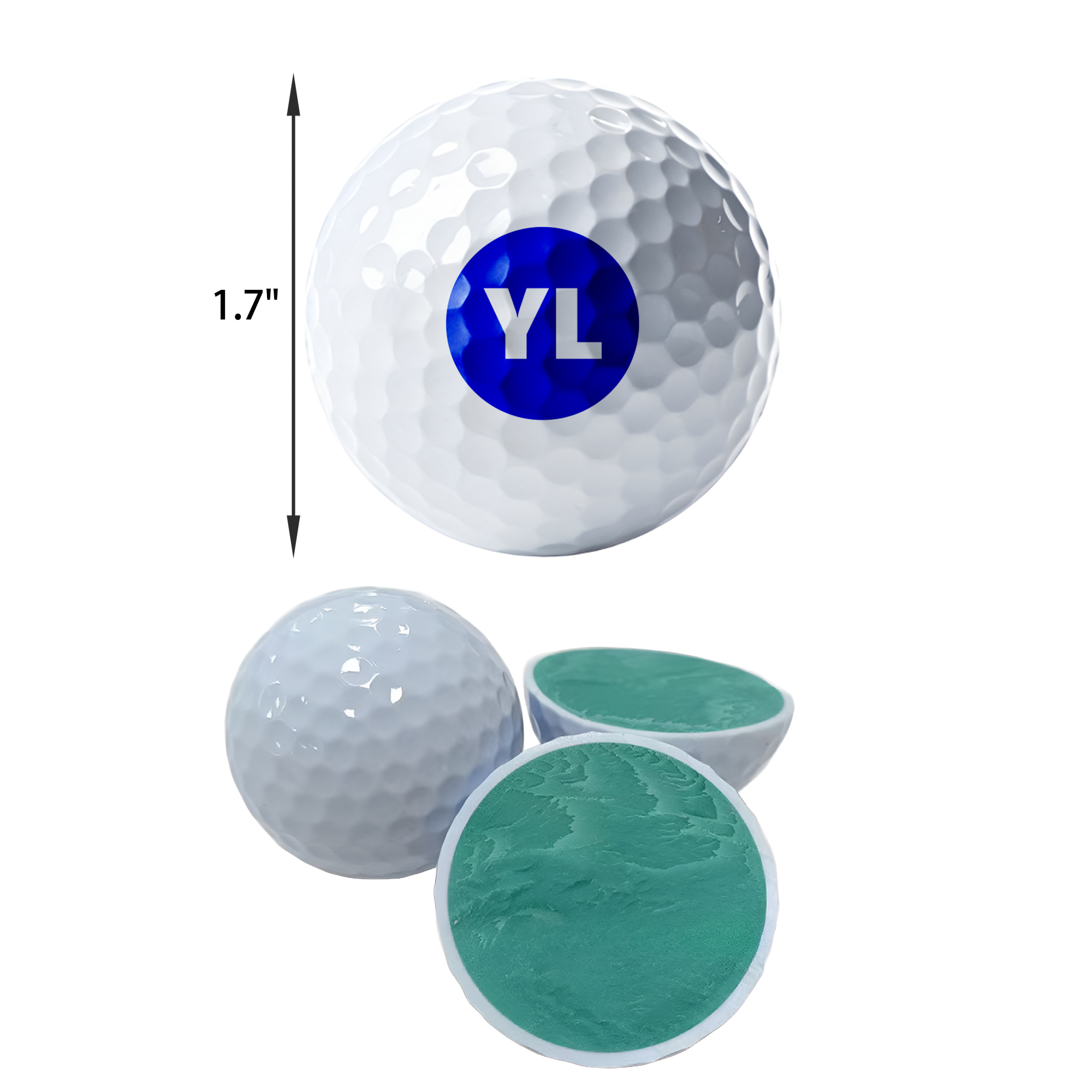 MOQ 50 PCS Personalized Custom Golf Balls 1