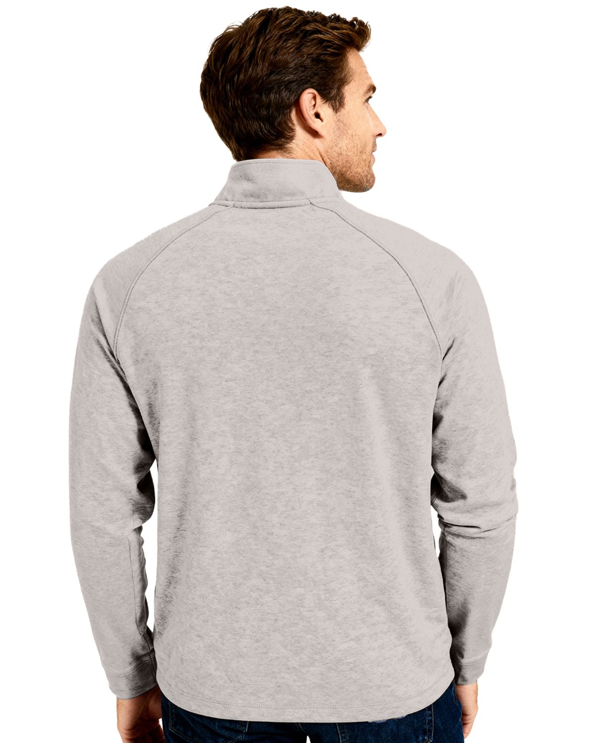 Clique Dash Recycled Mens Quarter Zip Sweatshirt 22