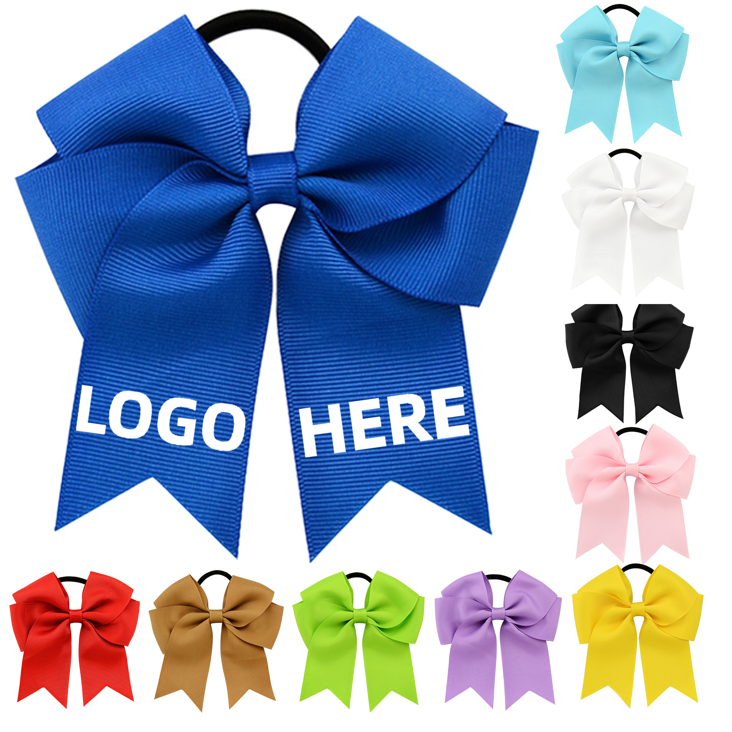 Bowknot Elastic Hair Tie Scrunchies 2