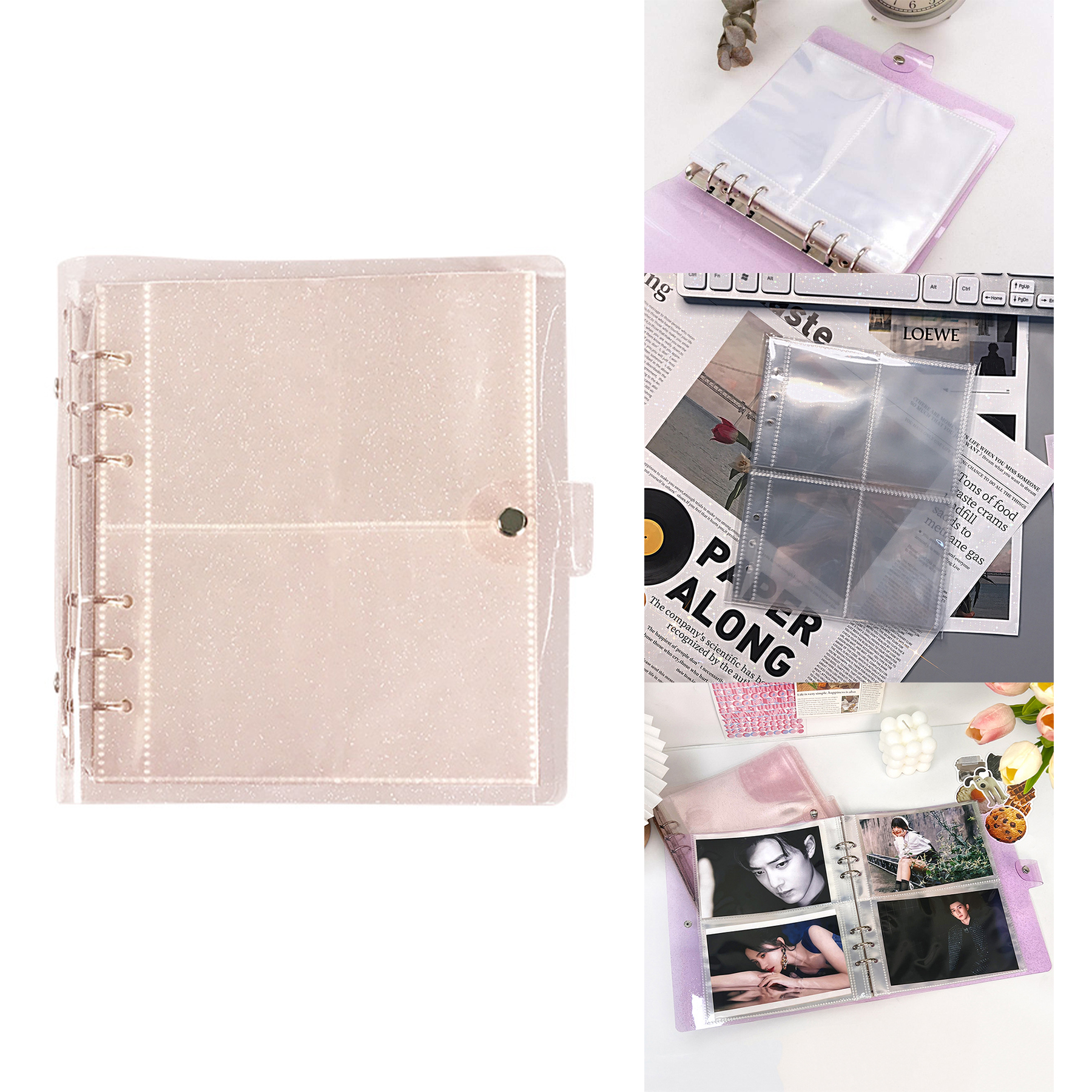 Transparent Glitter Photo Album 2